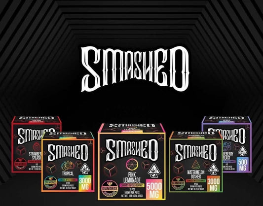 Smashed Diamonds 500MG Gummies – Infused w/ Liquid Diamonds (1 Piece)