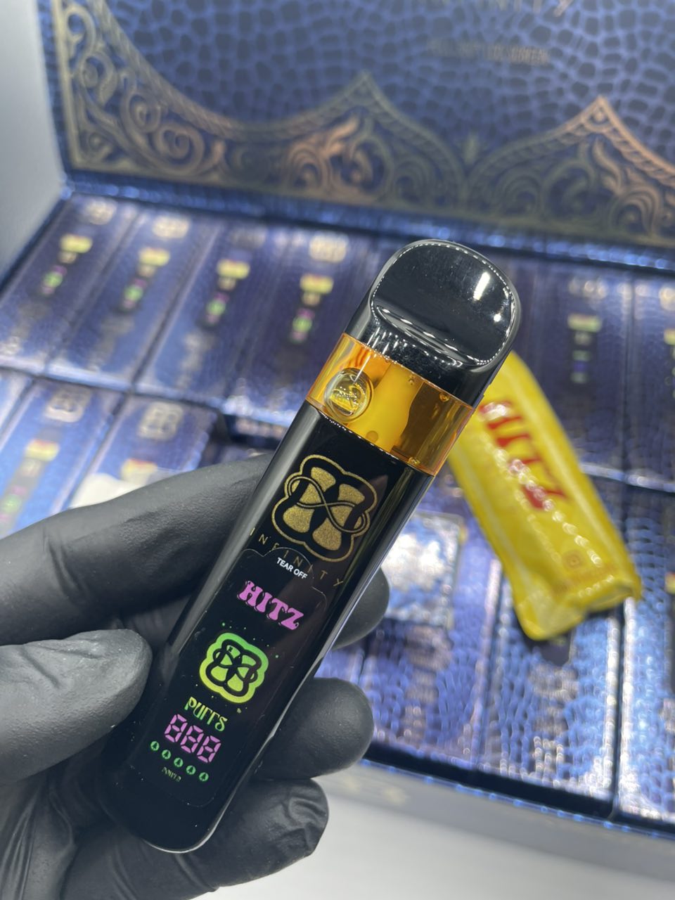 Infinity HITZ – 2G Deluxe Disposable w/ LCD Puff Counter