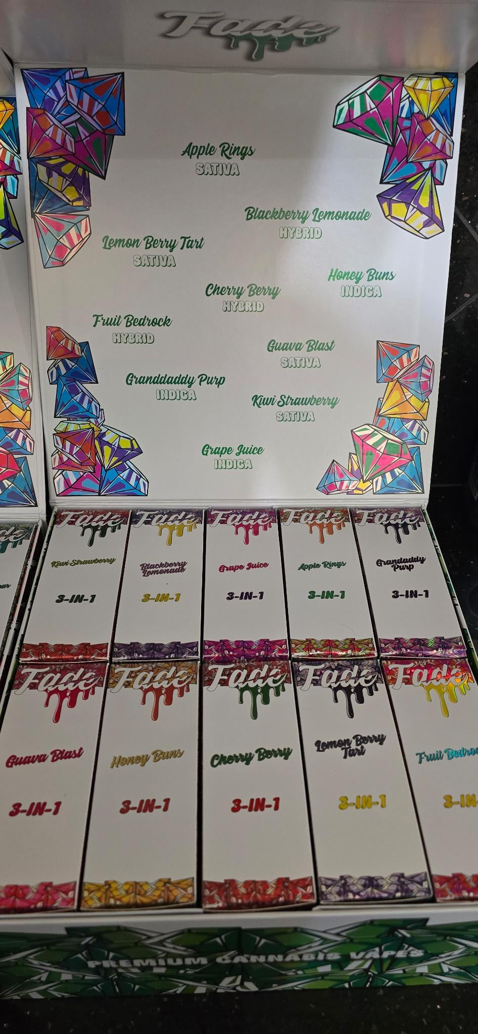 Fade 3-in-1 Disposable Vape – 2G
