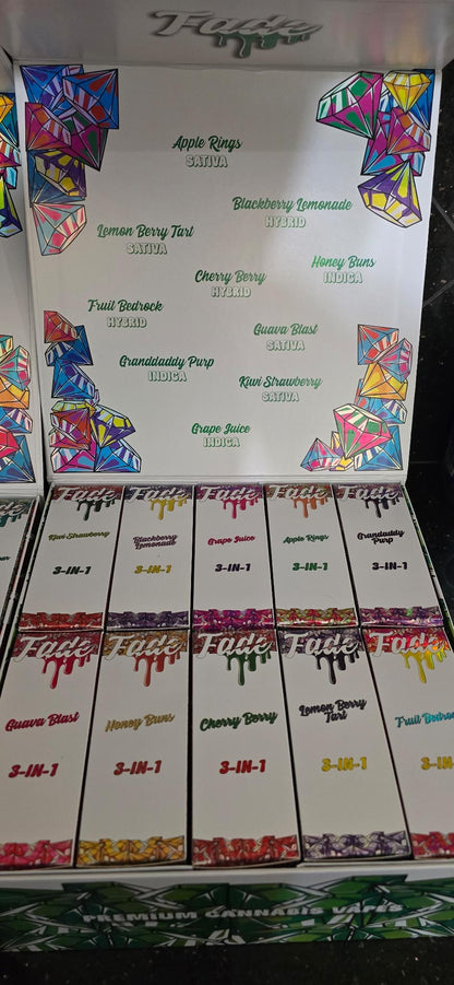 Fade 3-in-1 Disposable Vape – 2G