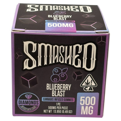 Smashed Diamonds 500MG Gummies – Infused w/ Liquid Diamonds (1 Piece)