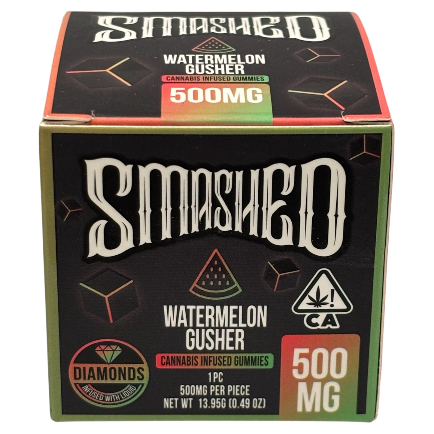 Smashed Diamonds 500MG Gummies – Infused w/ Liquid Diamonds (1 Piece)