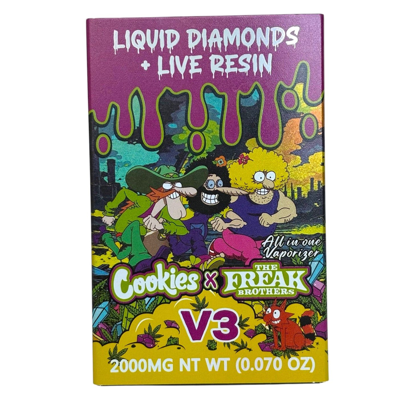 Cookies x The Freak Brothers V3 Disposable Vape – 2G